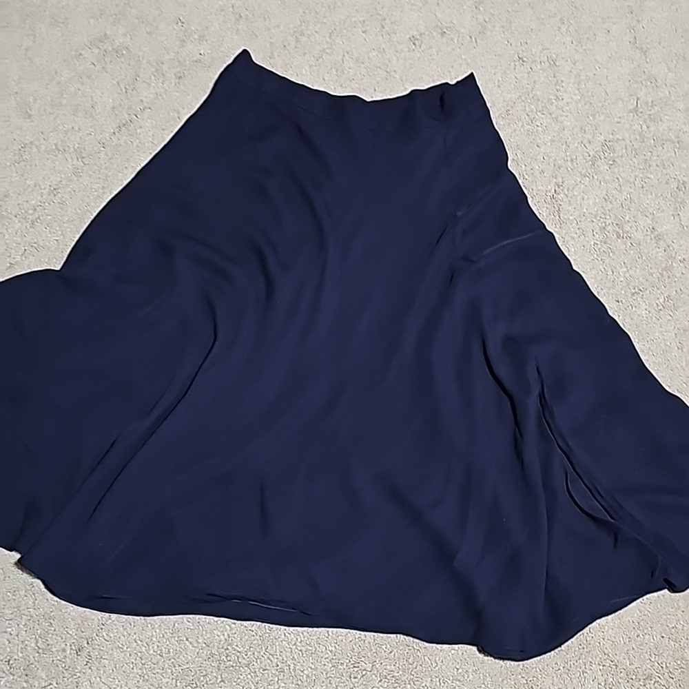 Ralph lauren purple label silk skirt